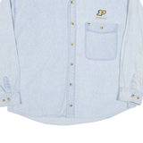 LEE Mens Denim Shirt Blue Long Sleeve L