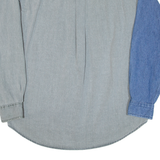 OUTFITTERS Mens Denim Shirt Grey Long Sleeve M