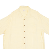 MERONA Mens Hawaiian Shirt Yellow XL