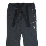 SPYDER Suspenders Outdoor Womens Trousers Black Regular Bootcut W38 L34