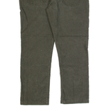 LEVI'S 511 Mens Corduroy Trousers Brown Slim Straight W34 L25