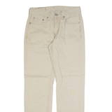 LEVI'S 514 Mens Trousers Beige Regular Tapered W28 L32