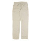 LEVI'S 514 Mens Trousers Beige Regular Tapered W28 L32