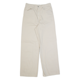 LEVI'S High Rise Womens Trousers Beige Loose Straight W30 L31