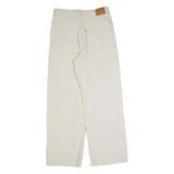 LEVI'S High Rise Womens Trousers Beige Loose Straight W30 L31