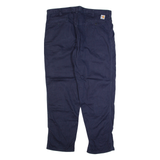 CARHARTT Workwear Mens Trousers Blue Regular Straight W40 L32