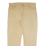 CARHARTT Workwear Mens Trousers Beige Relaxed Straight W40 L30