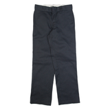 DICKIES 874 Workwear Womens Trousers Black Regular Straight W28 L30