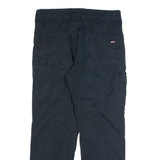 DICKIES Workwear Mens Trousers Black Regular Tapered W32 L27
