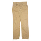 LEVI'S 514 Mens Trousers Beige Regular Straight W32 L34