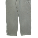 CARHARTT Lined Workwear Mens Trousers Grey Regular Straight W40 L32
