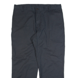 DICKIES Workwear Mens Trousers Blue Regular Straight W40 L30