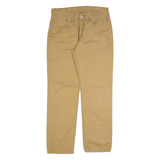 LEVI'S 514 Mens Trousers Beige Slim Straight W32 L30