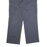 DICKIES Cargo Workwear Mens Trousers Grey Regular Straight W38 L34
