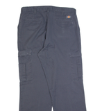 DICKIES Cargo Workwear Mens Trousers Grey Regular Straight W38 L34