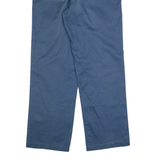 DICKIES Workwear Mens Trousers Blue Regular Straight W33 L30
