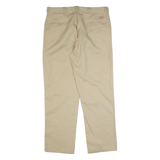 DICKIES 874 Workwear Mens Trousers Beige Regular Straight W38 L32