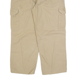 DICKIES Cargo Workwear Mens Trousers Beige Regular Straight W36 L26