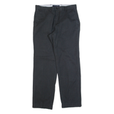 TOMMY HILFIGER Chino Mens Trousers Black Regular Straight W30 L30