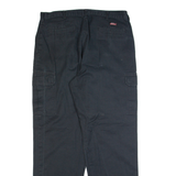DICKIES Cargo Workwear Mens Trousers Black Regular Straight W38 L34