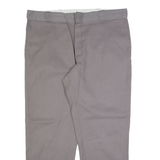 DICKIES Flex 874 Workwear Mens Trousers Grey Regular Straight W40 L30