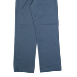 DICKIES Workwear Mens Trousers Blue Regular Straight W30 L30
