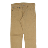 LEVI'S 502 Mens Trousers Beige Slim Tapered W28 L27