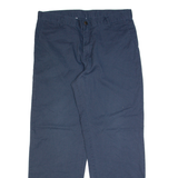 DICKIES Workwear Mens Trousers Blue Regular Straight W36 L30