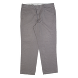 DICKIES Flex 874 Workwear Mens Trousers Grey Regular Straight W40 L32