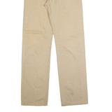 LEVI'S 505 Mens Trousers Beige Regular Straight W32 L34