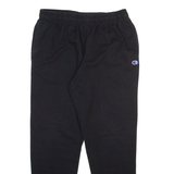 CHAMPION Mens Joggers Black Tapered L W30 L28