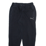 PUMA Womens Joggers Black Tapered S W28 L28