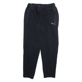 PUMA Womens Joggers Black Tapered S W28 L28