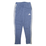 ADIDAS Womens Joggers Blue Tapered S W25 L28