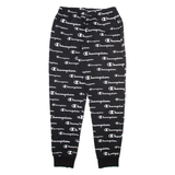 CHAMPION Mens Joggers Black Tapered M W30 L29