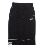 PUMA Womens Joggers Black Tapered XS W25 L27