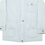 DENIM & CO Womens Denim Jacket Blue M