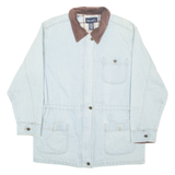 DENIM & CO Womens Denim Jacket Blue M