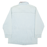 DENIM & CO Womens Denim Jacket Blue M