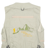 SETURAN Utility Mens Workwear Gilet Grey S