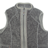 WOOLRICH Womens Fleece Gilet Grey L