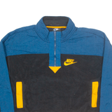 NIKE Cropped Womens Pullover Jacket Black Colourblock M