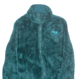 FILA Womens Fleece Jacket Green M