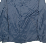 DAVID PEYSER Mens Coach Jacket Blue S