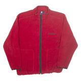 CHAPS RALPH LAUREN Mens Fleece Jacket Red L