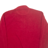 CHAPS RALPH LAUREN Mens Fleece Jacket Red L