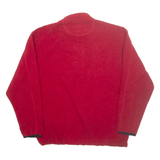 CHAPS RALPH LAUREN Mens Fleece Jacket Red L