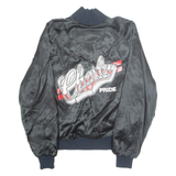 Chorley Pride Mens Bomber Jacket Black Nylon M