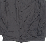 RENEGADE Mens Coach Jacket Black Nylon L