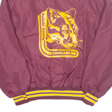 PLA-JAC Presbyterian College Mens Varsity Jacket Maroon Nylon USA XL